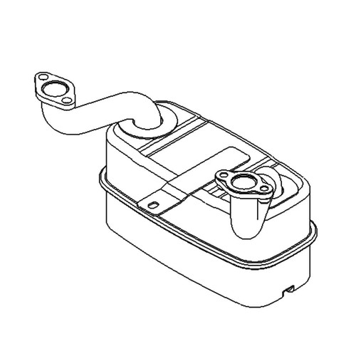 TORO 127-0084 - MUFFLER - Original OEM part
