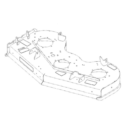 TORO 127-1936 - DECK ASM - Original OEM part - Image 1