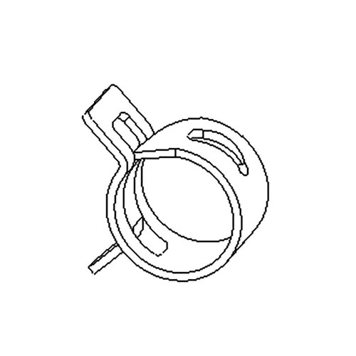 TORO 127-9234 - CLAMP-HOSE - Original OEM part - Image 1