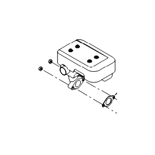 TORO 127-9373 - MUFFLER KIT - Original OEM part