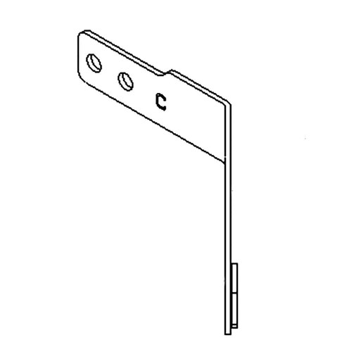 TORO 132-1173 - BRACKET-MUFFLER FRONT - Original OEM part - Image 1