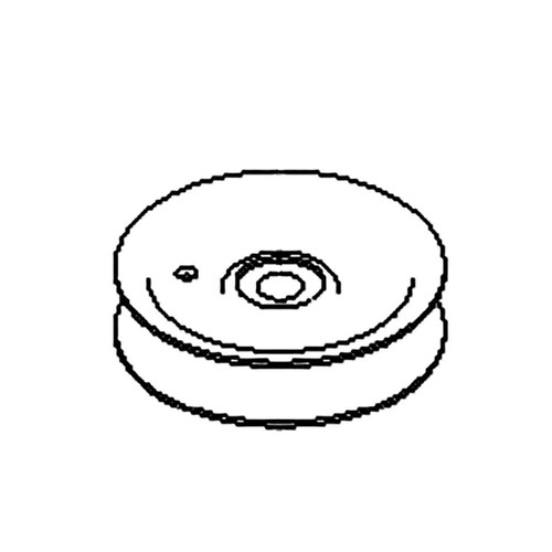 TORO 132-4718 - PULLEY-IDLER FLAT - Original OEM part - Image 1