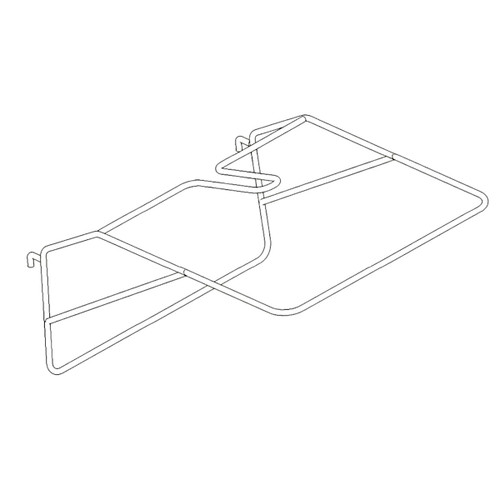 TORO 134-6107 - GRASS BAG STEEL FRAME - Original OEM part