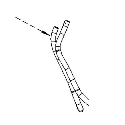 TORO 135-5326 - HOSE-SPRAY - Original OEM part - Image 1