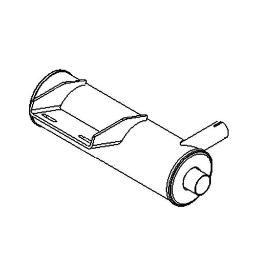 TORO 135-7090 - MUFFLER - Original OEM part - Image 1