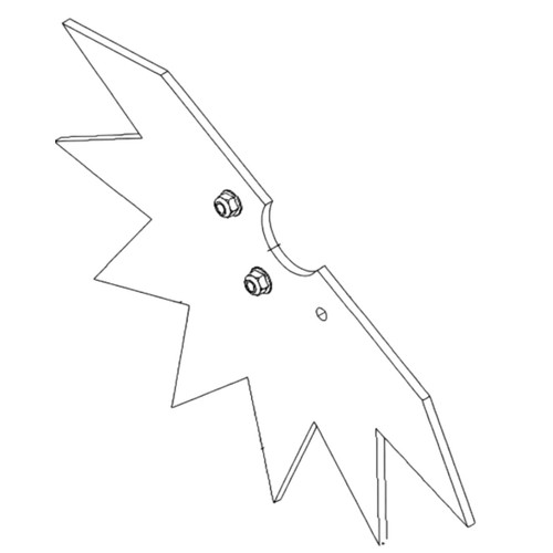 TORO 1359351 STAR SPIKER HEAD Original OEM part