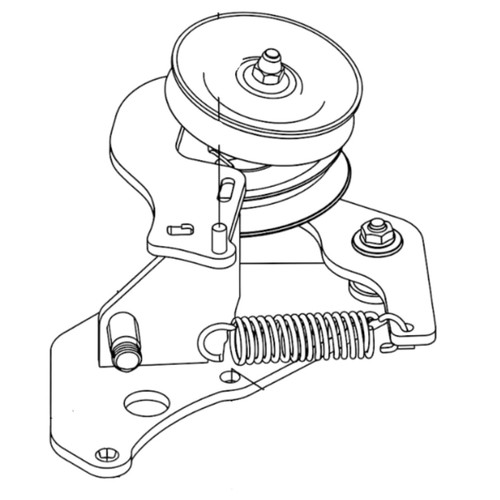 TORO 1360575 IDLER ASM Original OEM part
