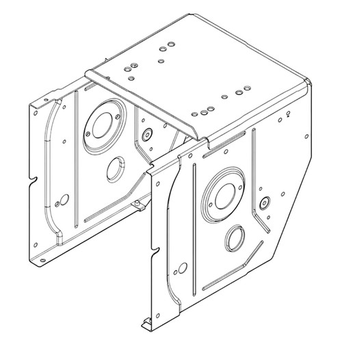 TORO 136-6639-03 - FRAME TRACTION - Original OEM part