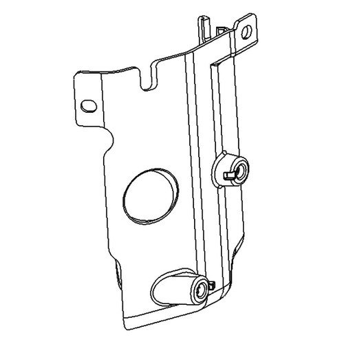 TORO 136-7878 - BAFFLE-AIR RIGHT - Original OEM part - Image 1