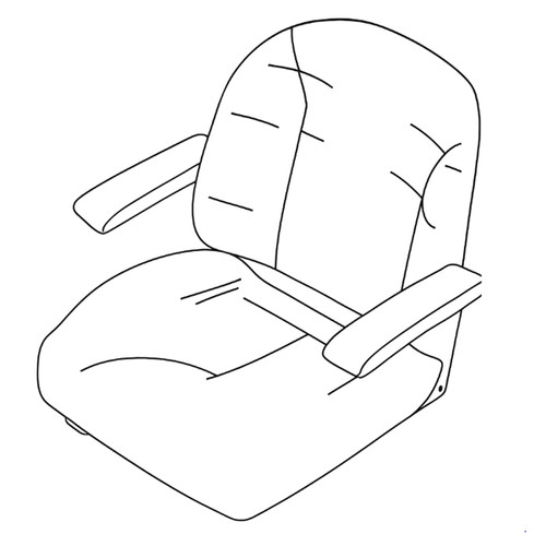 TORO 138-2556 - SEAT ASM - TORO - Original OEM part