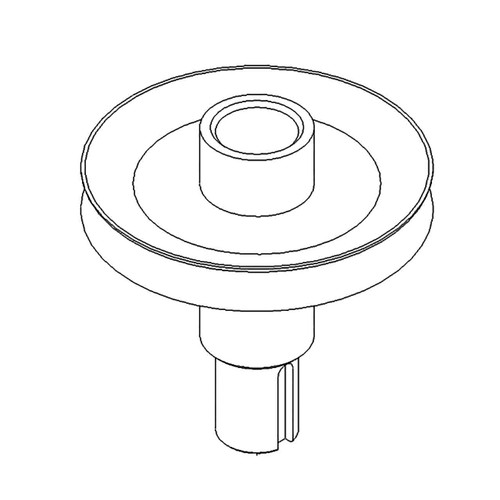 TORO 138-9792 - PULLEY-ENGINE - Original OEM part - Image 1