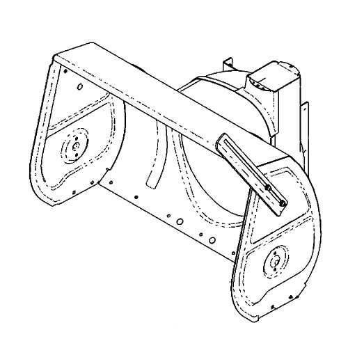 TORO 139-1563 - AUGER HOUSING ASM - Original OEM part