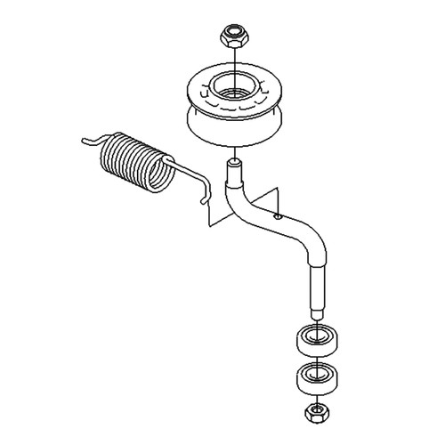 TORO 139-1842 - IDLER PULLEY REPAIR KIT - Original OEM part - Image 1