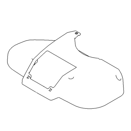 TORO 139-5406 - COVER-BELT - Original OEM part - Image 1