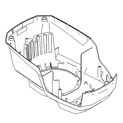 TORO 139-6631 - SHROUD-LOWER - Original OEM part - Image 1