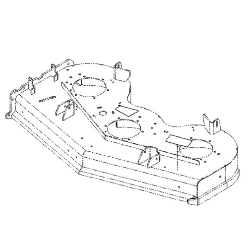 TORO 139-8093 - 48 DECK ASM - Original OEM part - Image 1