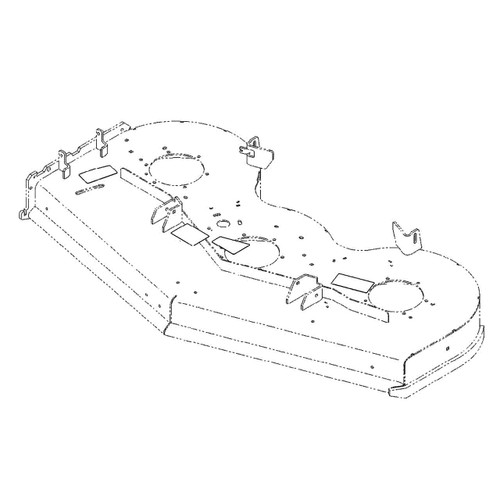 TORO 139-8101 - 60 DECK ASM - Original OEM part - Image 1