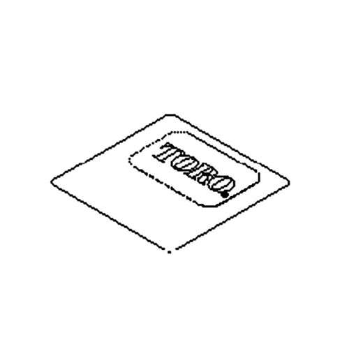 TORO 140-4116 - DECAL-KOHLER - Original OEM part - Image 1