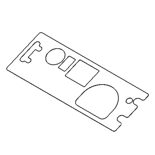 TORO 140-4259 - DECAL-PANEL CONTROL - Original OEM part - Image 1