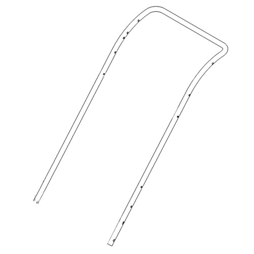 TORO 144-0227-05 - HANDLE-CURVED AWD - Original OEM part - Image 1