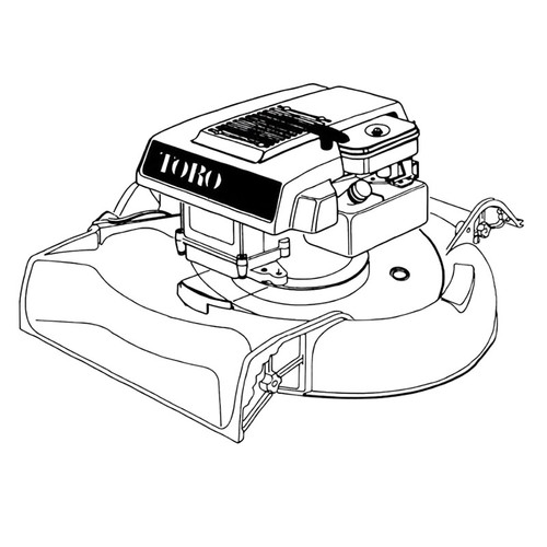 TORO 28-4720 - SHROUD - Original OEM part