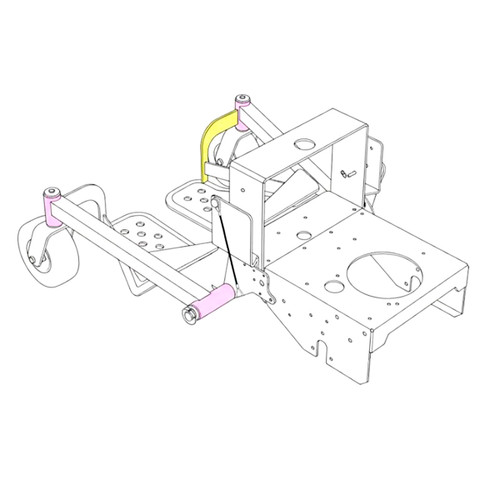 TORO 30110 - PROLINE MIDSIZE PLATFORM SULKY - Original OEM part