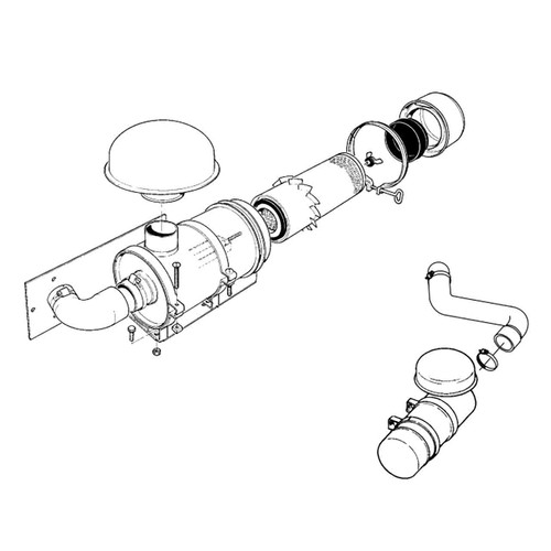 TORO 55-8460 - AIR CLEANER KIT - Original OEM part