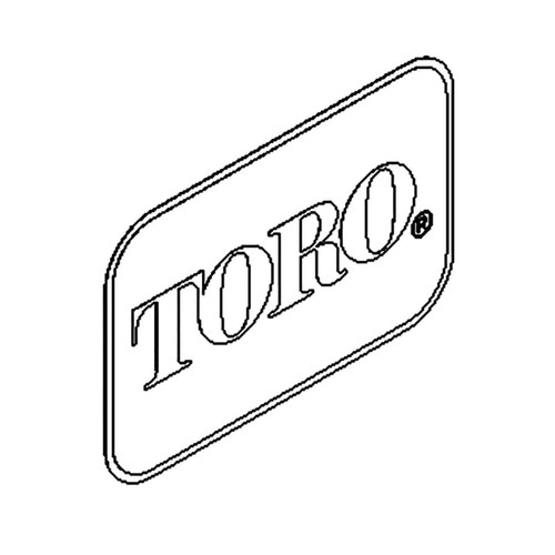 TORO 67-1300 - DECAL - Original OEM part - Image 1