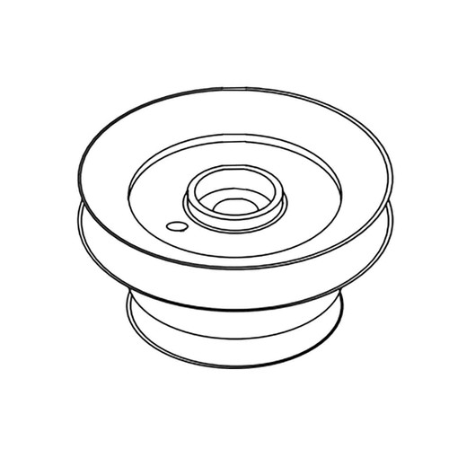 TORO 94-2035 - PULLEY-DOUBLE - Original OEM part