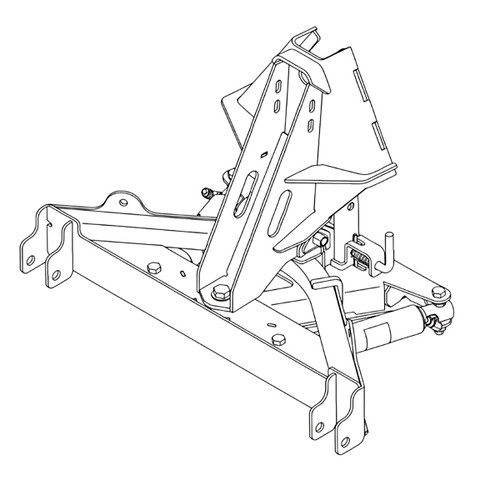 TORO MSC13954 - PUSHFRAME COUPLER ASM GRANDSTAND - Original OEM part