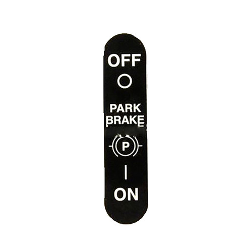 Husqvarna OEM 539120006 - Decal Park Brake - Husqvarna Original Part