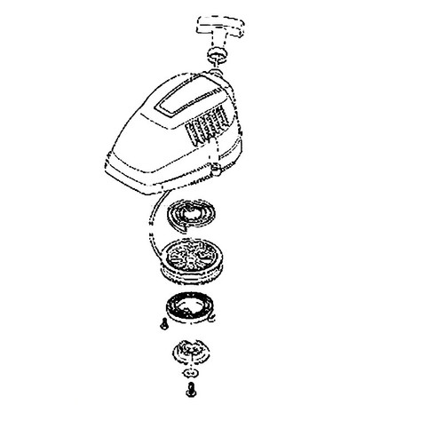 Husqvarna OEM 544304602 - Starter Assembly - Husqvarna Original Part