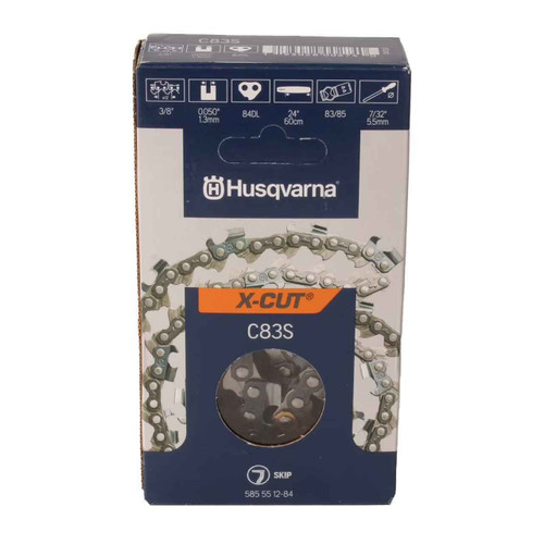 Husqvarna OEM 585551284 24 Chain C83S 3/8 .050 Husqvarna Original Part