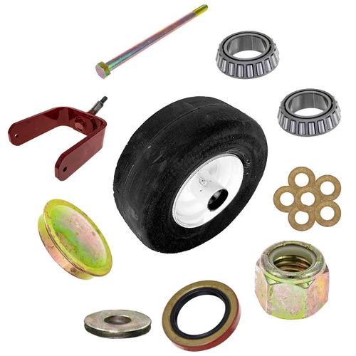 Fork Kit Bearing With Fork -  Hardware and Tire Assy For Toro Zmaster 72" 7500 Series