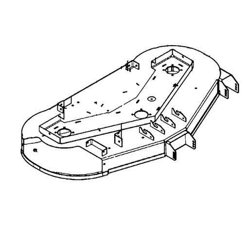 Husqvarna OEM 546988201 - Deck 60" Mpp Service Deck Riz - Husqvarna Original Part