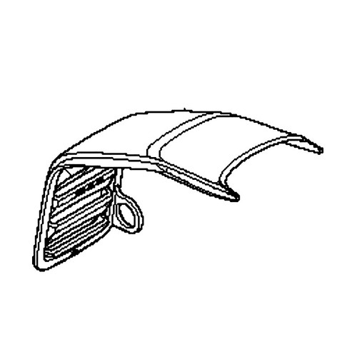 Husqvarna OEM 584914302 - Cover Front 320Ib/436Lib - Husqvarna Original Part