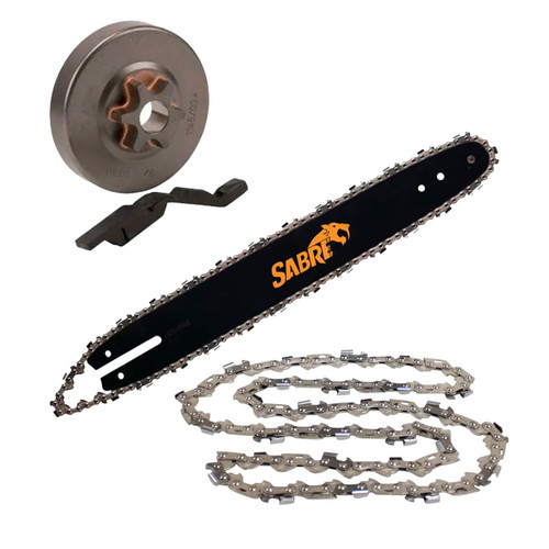 16" Bar Chain(x2) And Sprocket Kit For STIHL MS 201 Chainsaw