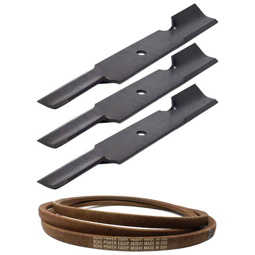 Scag Wildcat 48V Deck Drive Belts & Blade Kit OEM