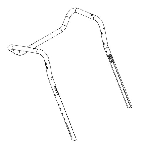 Husqvarna OEM 588160803 - Handle.Upper.498 - Husqvarna Original Part