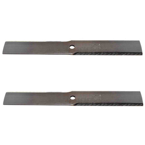 18" Universal Flat Blade Kit(2 Pack) For 36" Bobcat Mower - 5/8" Center Hole Diam.