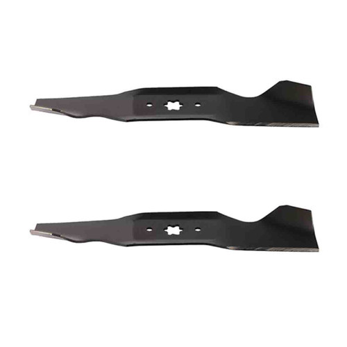 14-13/16" Blade Kit(2 Pack) Compatible With MTD OEM 942-0543 - 6 point star Center Hole
