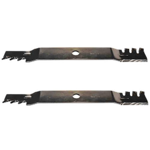 24-7/16" Blade Kit(2 Pack) Compatible With KUBOTA OEM K5677-34340 - 1-1/8" Center Hole