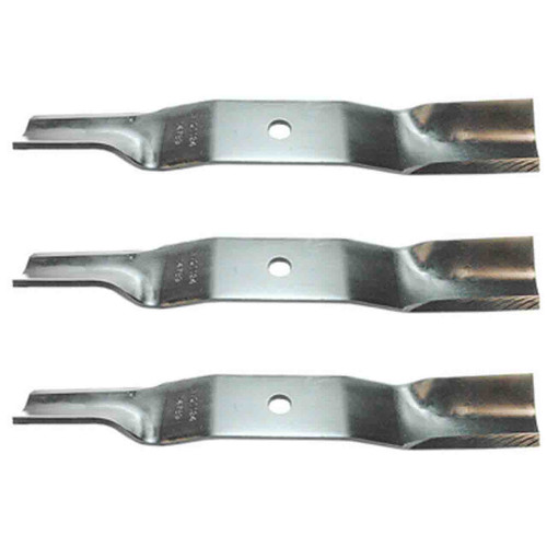16-5/8" Blade Kit(3 Pack) Compatible With KUBOTA OEM K5575-97530 - .715" Center Hole