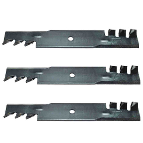 16-1/4" Universal Heavy Duty Mulching Blade Kit(3 Pack) For Replace Ferris Blade - 5/8" Center Hole