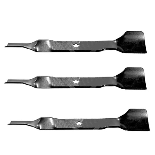 21" Blade Kit(3 Pack) Compatible With HUSQVARNA OEM 586918102 - 5 point star Center Hole
