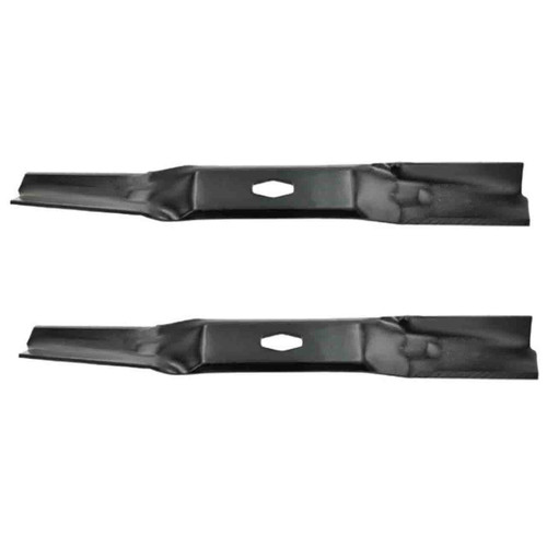 21-3/16" Blade Kit(2 Pack) Compatible With CUB CADET OEM 742P05177 - Diamond Center Hole