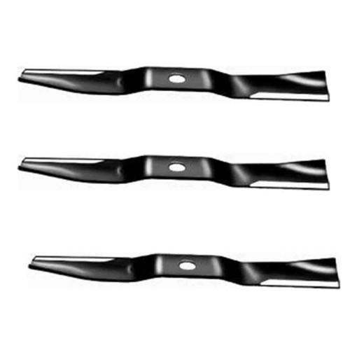 20-1/2" Blade Kit(3 Pack) Compatible With KUBOTA OEM K5647-3433 - 1-1/8" Center Hole