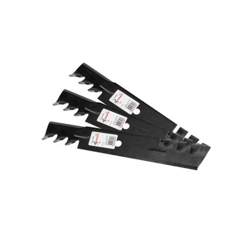 16" Universal Mulching Blade Kit(3 Pack) For Replace John Deere Blade - 11/16" Center Hole
