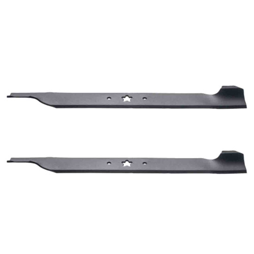 21" Oregon Blade Kit(2 Pack) Compatible With AYP OEM 127843 - 5 pt. star" Center Hole Diam._A9 - Image 1