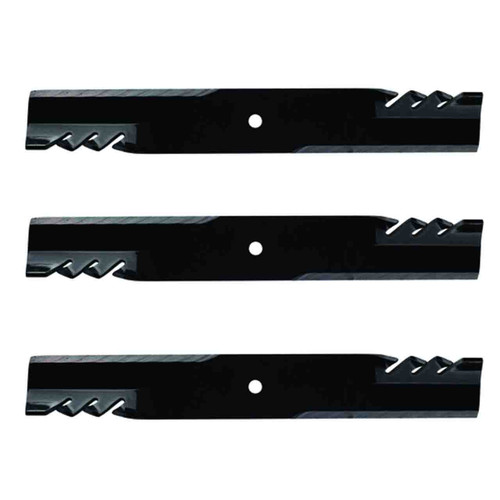24-1/2" Oregon Blade Kit(3 Pack) Compatible With EXMARK OEM 103-6399 - 15/16" Center Hole Diam._A7 - Image 1